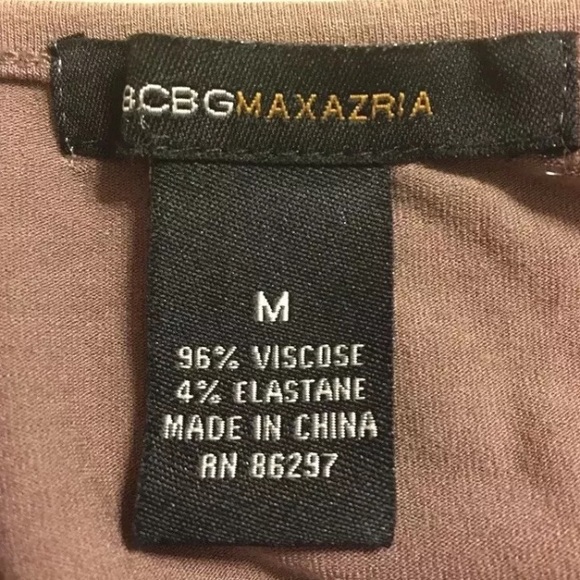 BCBG Maxazria Size Medium Brown Maxi Dress - Picture 6 of 8